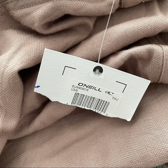 O'Neill Louie Knit Cropped Tan Gauchos Pockets M - Picture 11 of 11